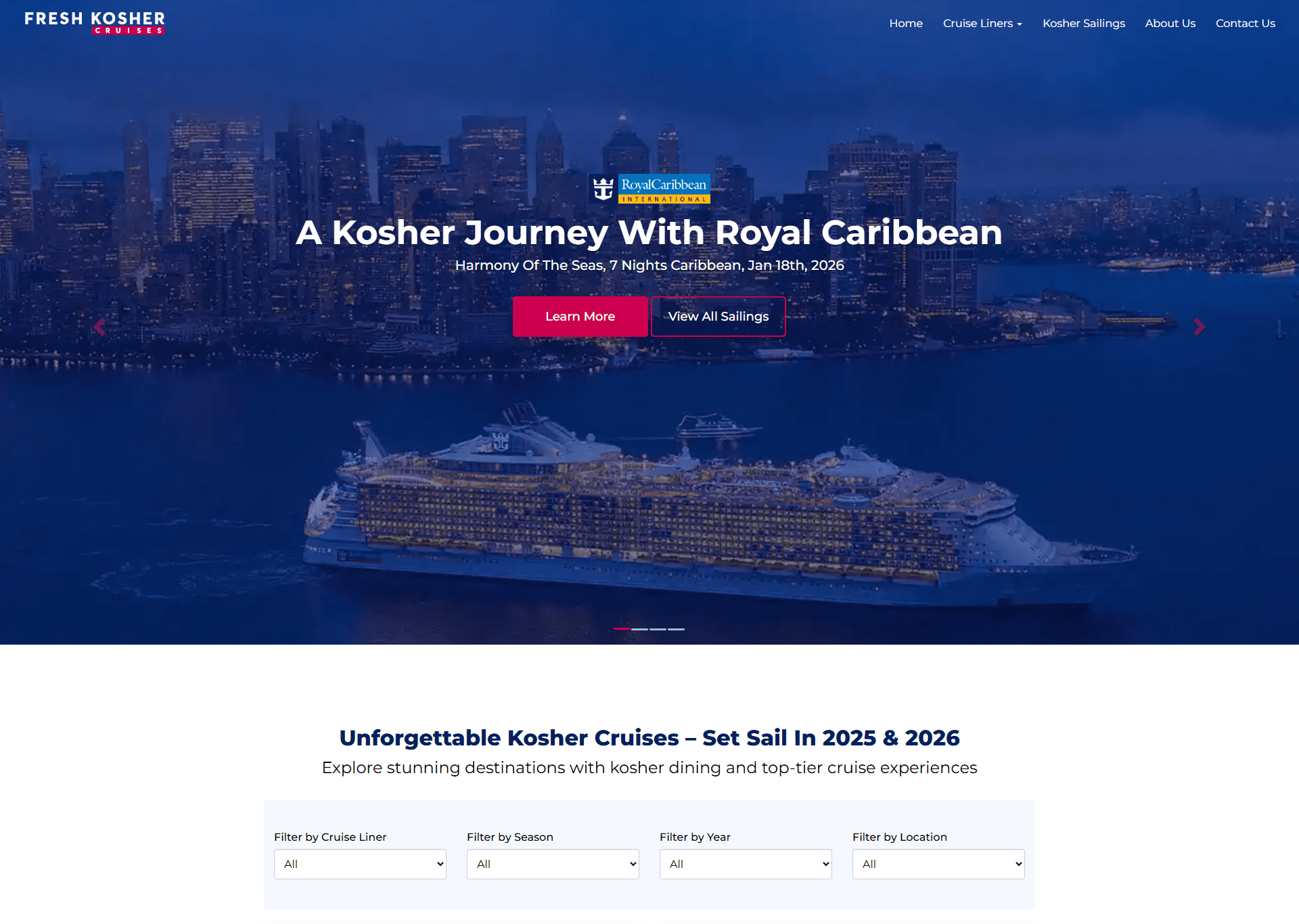 Fresh Kosher Cruises